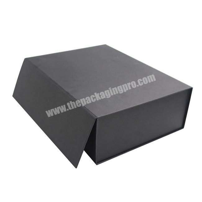 Customized Printed Spot UV Hot Foil Stamping Logo Black EVA Insert Rigid Paper Cardboard Magnetic Cosmetic Box Packaging