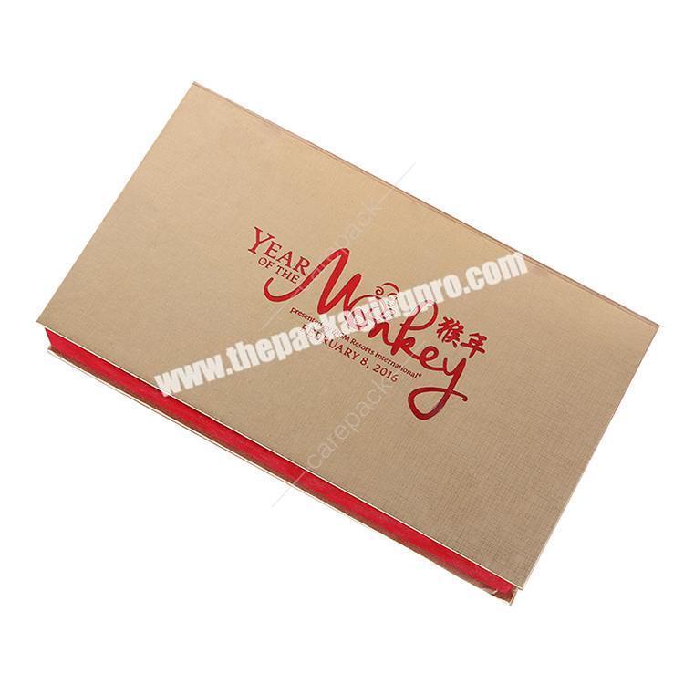 Customized printing Makeup Skin care product Book shaped Cardboard Paper gift packaging boxes for Cosmetic