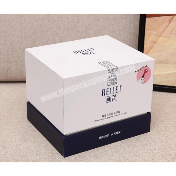 Customized Printing Perfume lid and tray cardboard Packaging Boxes With EVA Insert