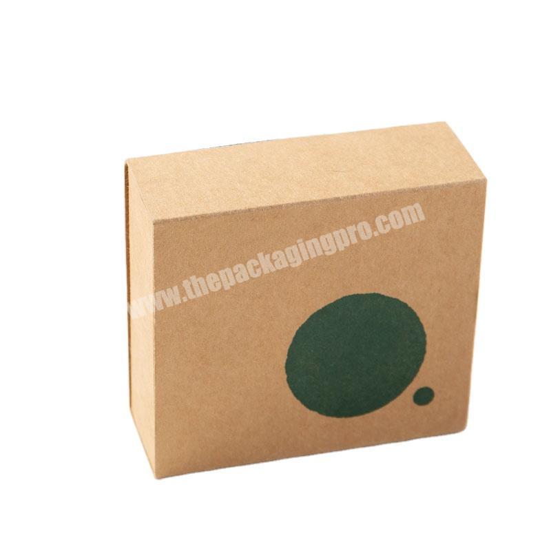 Customized product packaging small kraft box packaging,plain paper box,white cardboard box