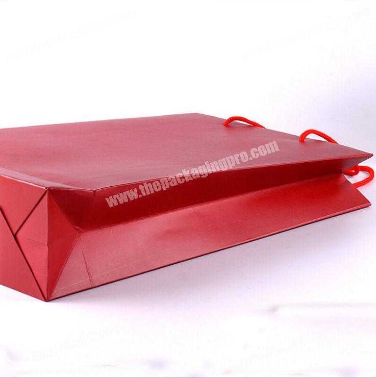 Customized promotional shopping fancy waterproof luxury paper bag