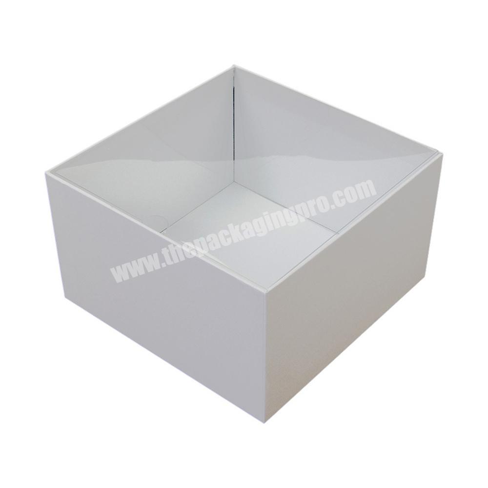 Customized PVC Clear Hat Boxes Packaging
