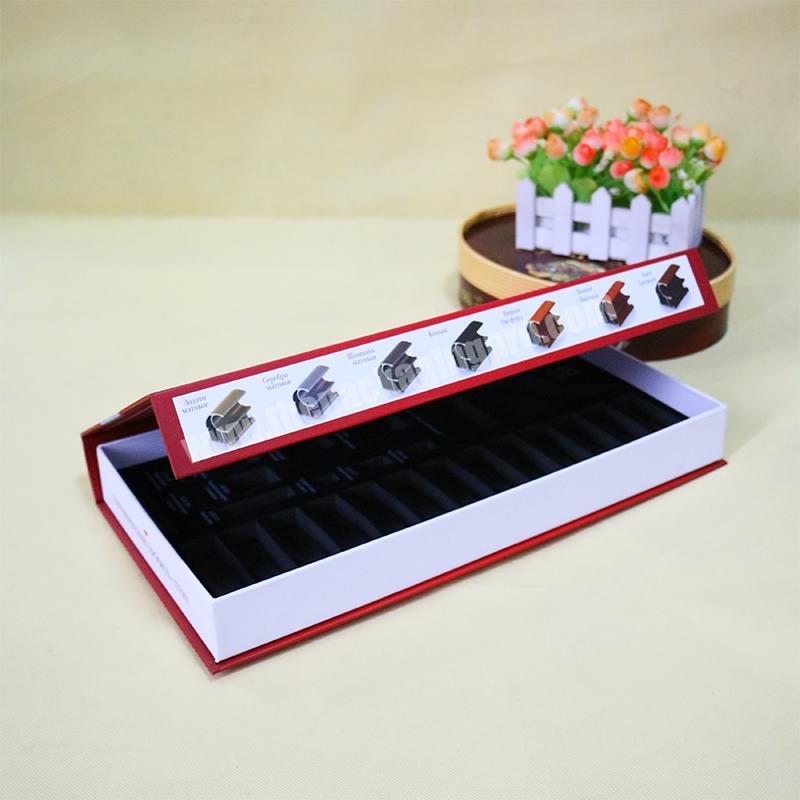 Customized rectangle magnetic closure rigid paper gift boxes