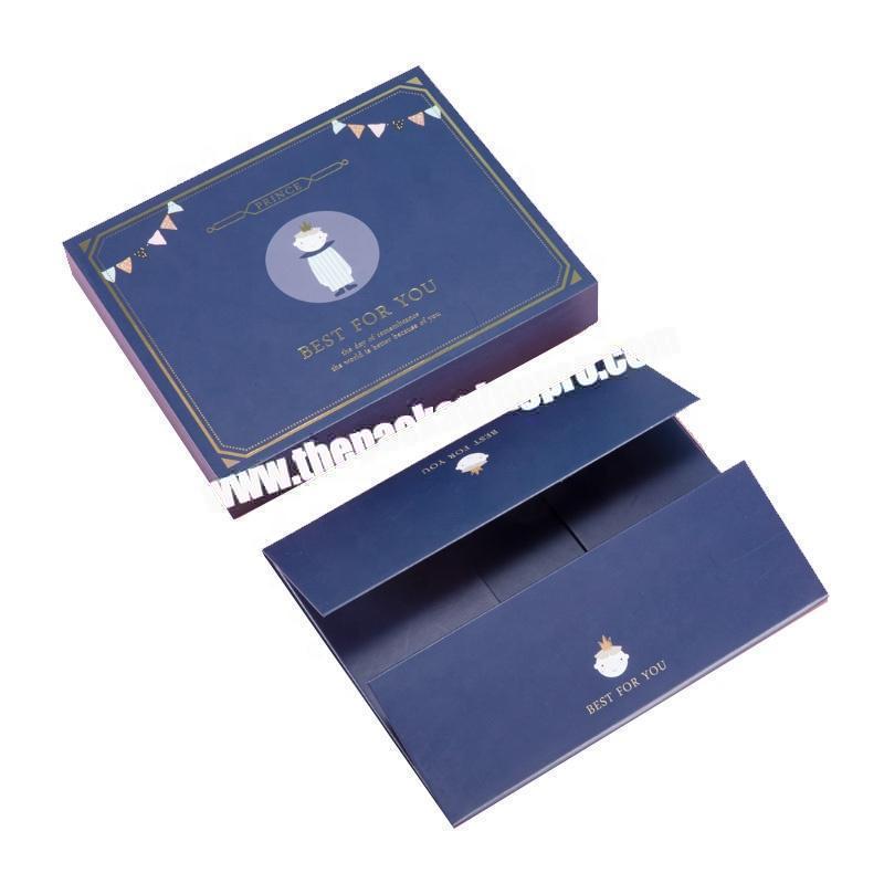 Customized Rigid paper box Small luxury sliding hard rigid cardboard drawer packaging box
