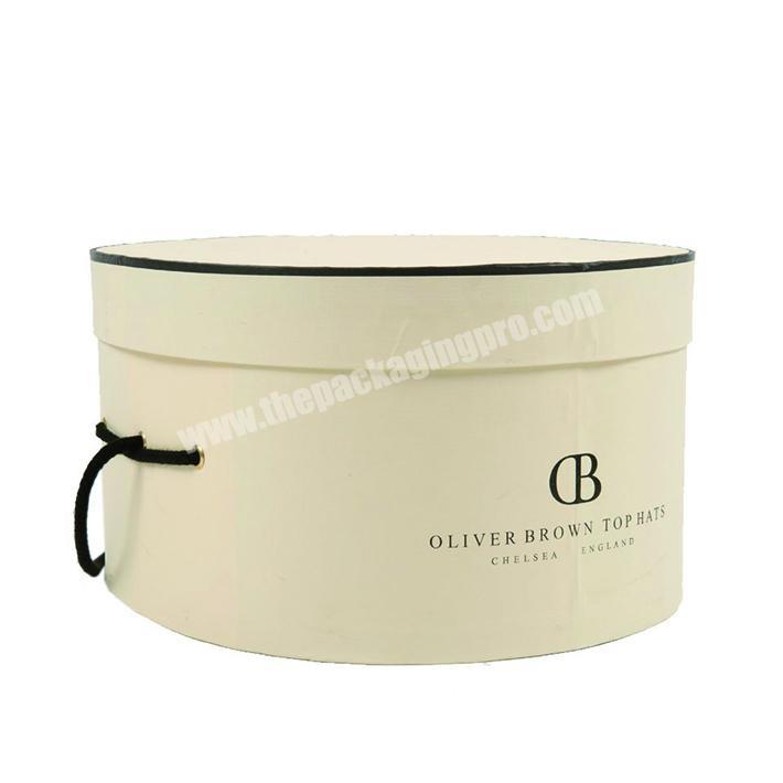 Customized round paper box hat box flower box manufacturer