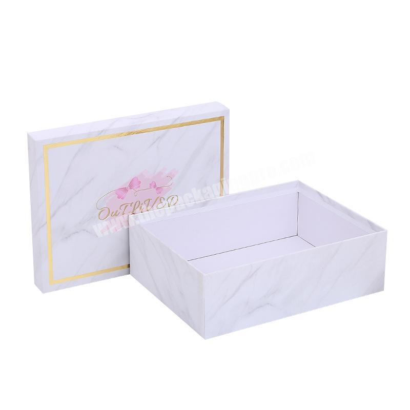 Customized shoe box packaging Folding storage box customize gift tea box