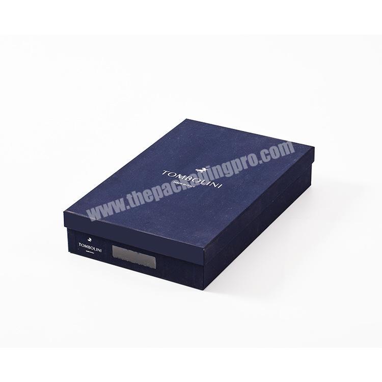 Customized specially designed gift box with cardboard print logo packing insert
