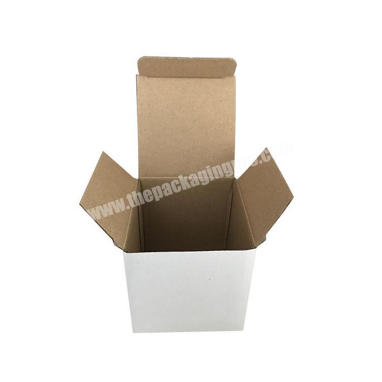 Customized White Paper Corrugated Packaging Paper Led Light Cardboard Carton Colored Packing Box