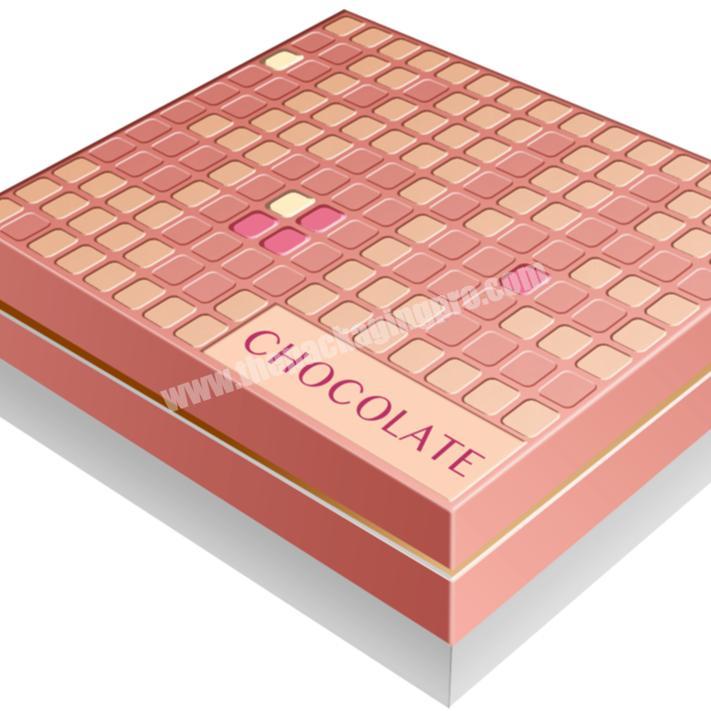 Customized wholesale paper Chocolate Box Fancy Chocolate Packing Box