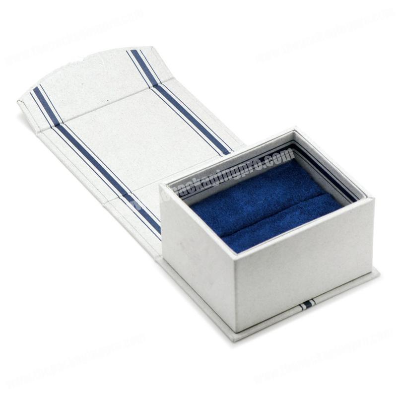 Customized your own cardboard  gift cufflink  case box