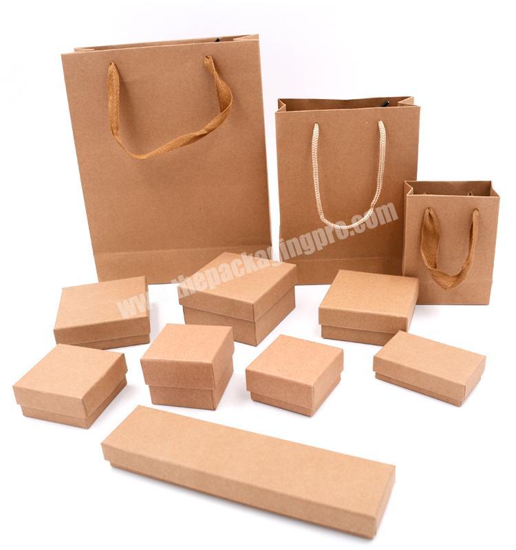 Customs logo kraft-Paper-Simple-jewelry box
