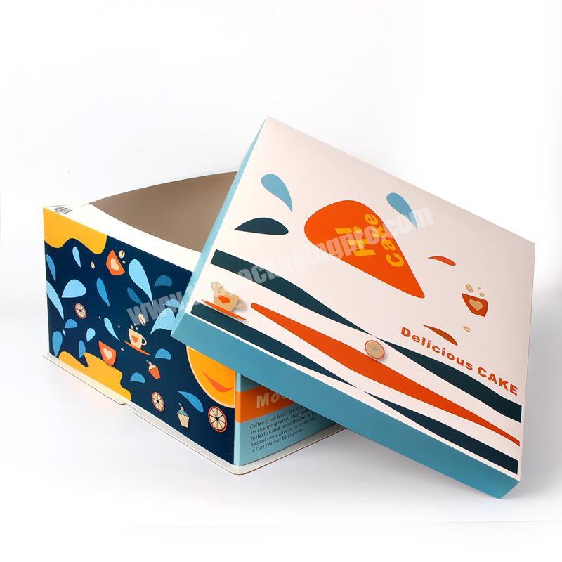Cute Design Custom 6 8 10 12 14 inches Cakes Packaging Boxes