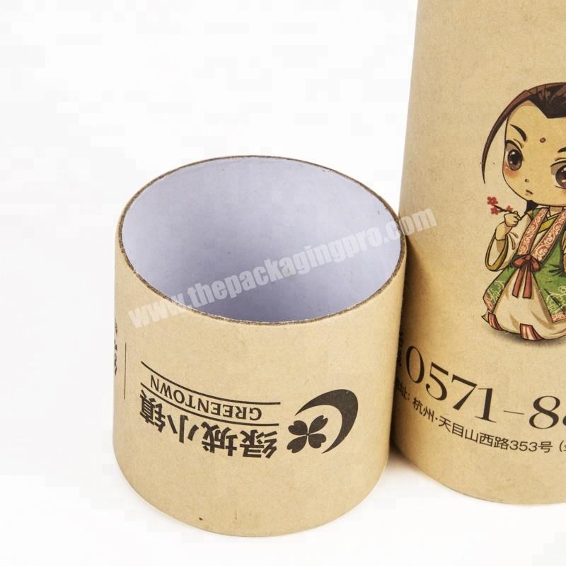 Cylinder Gift Packaging Round cardboard boxes with lids for gifts