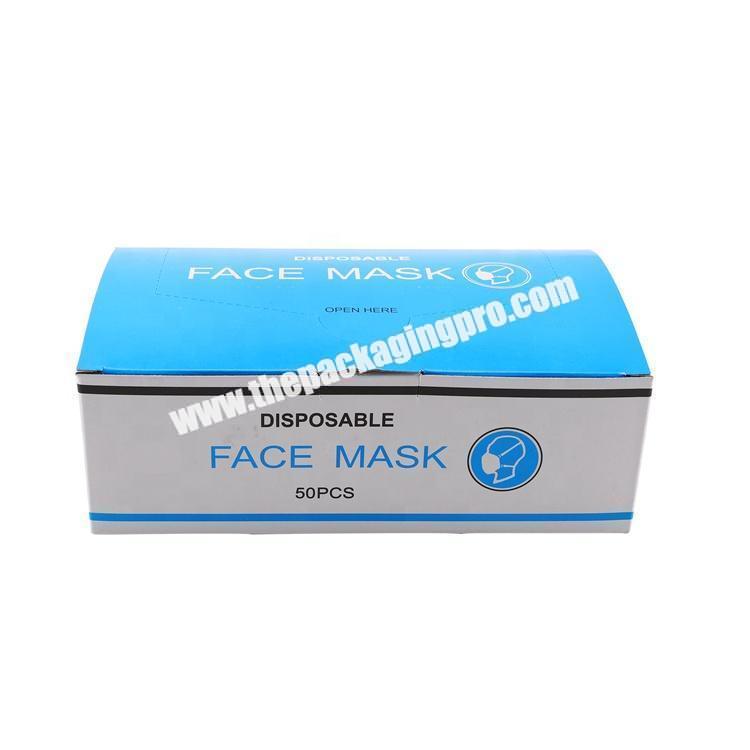 Daily output 1000000pcs  face mask box surgical mask box  boxes for n95 disposable mask profession