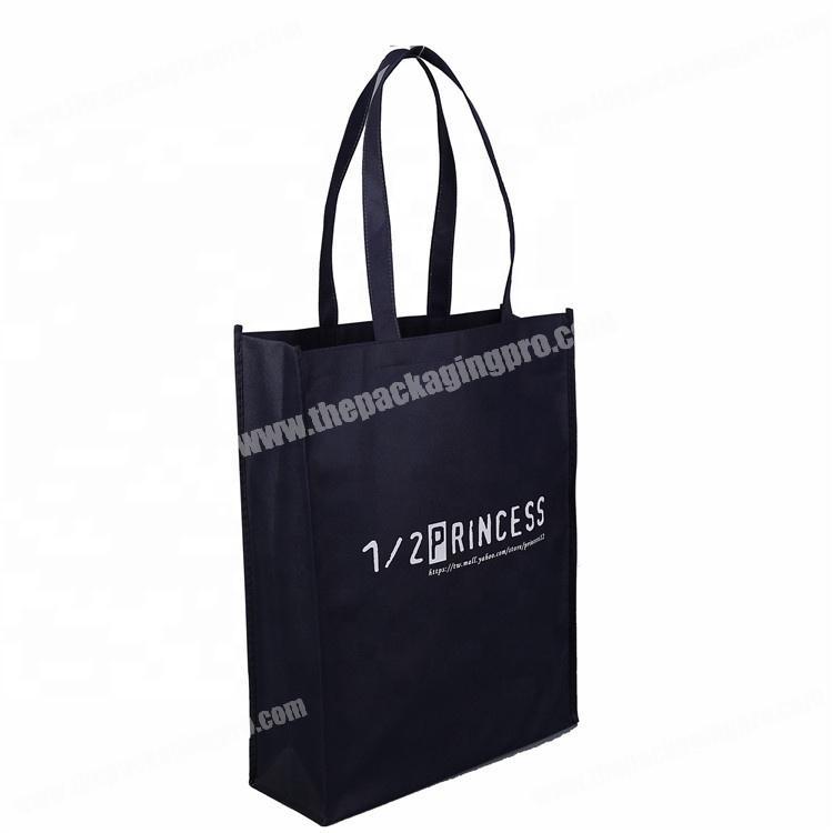 Dark blue cosmetics packaging 80gms non-woven shopping tote bag