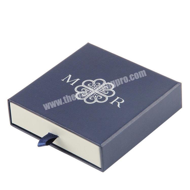 Dark Stock Book-Shaped Jewelry Hard Paper Environmental Protection Material Drawer Boxes In Stock Mass Production