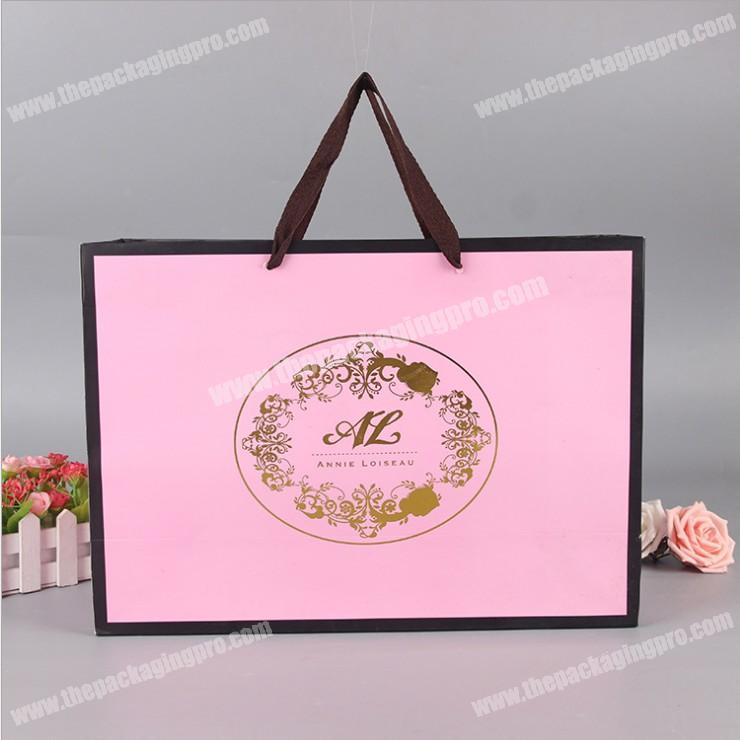 decorative foldable luxury shopping paper bag