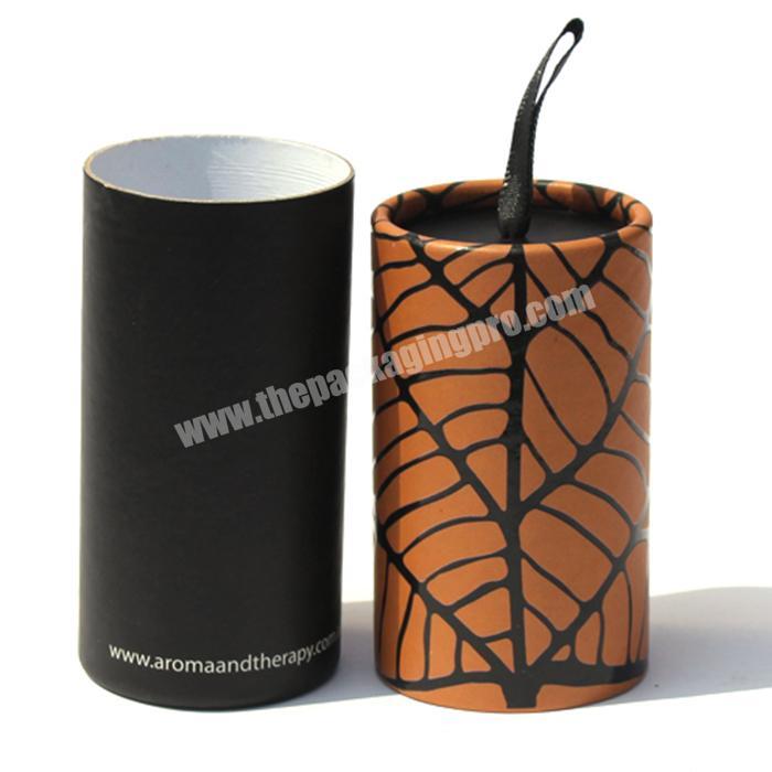 Delicate cardboard cylinder boxes cosmetic paper tube