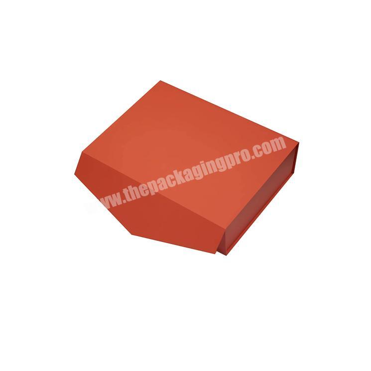 Delicate decorative Custom paper folding box paper folding gift box