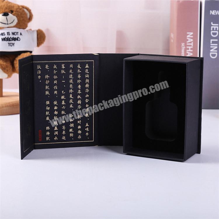 Delivery Matte Black Packaging With Closing Custom Gold Stamping Luxury Embossing Cardboard Paper Magnetic Gift Box Cheapest