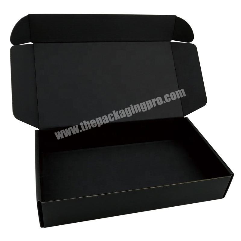 Die Cutting Corrugated Soft Touch Packaging Mailer Paper Box For Clothes
