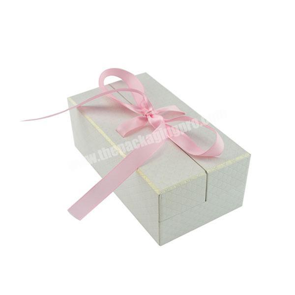 Different size paper cosmetic box with recycled material