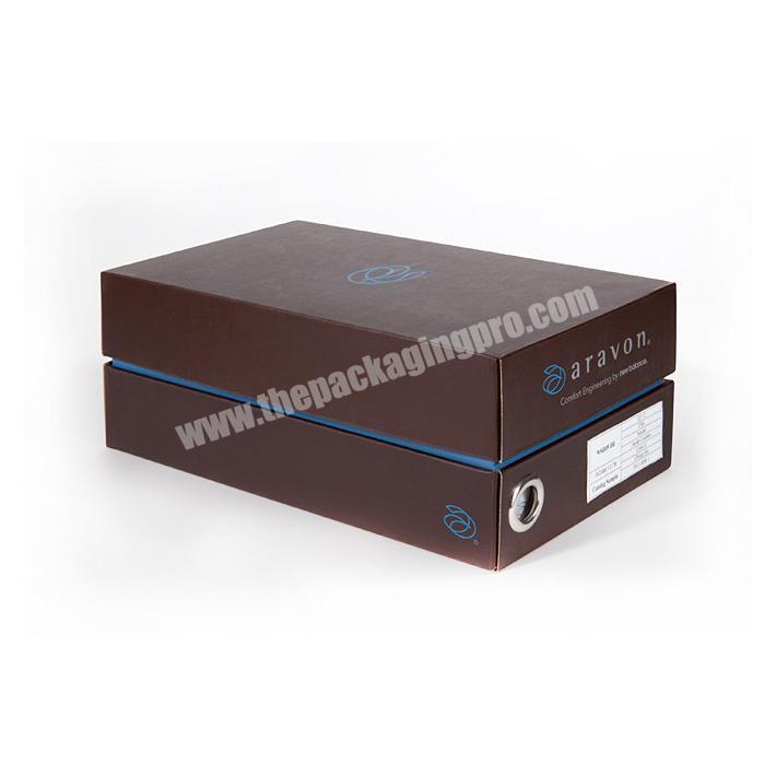 Different type carton box design for shoes packaging