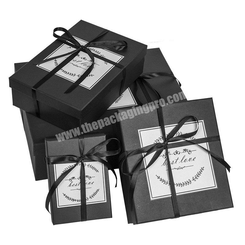 different types gift packaging box small gift box craft paper box