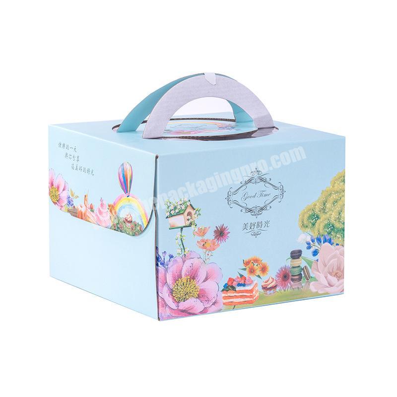 Direct ex-factory price boxed cake packaging paper packaging box for packaging cakes