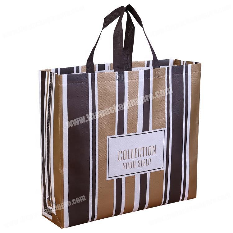 Direct factory price suit packaging eco reusable non woven bag