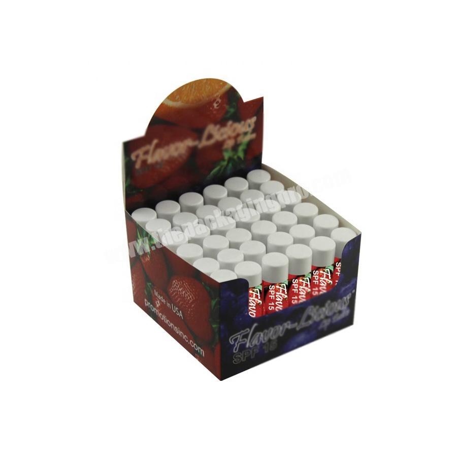 Discount Custom Lip Balm Lipstick Packaging Display Box