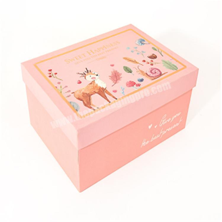 display box cardboard gift box with lid storage boxes