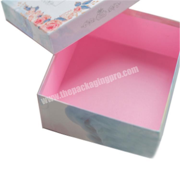display box square gift box with lid storage boxes