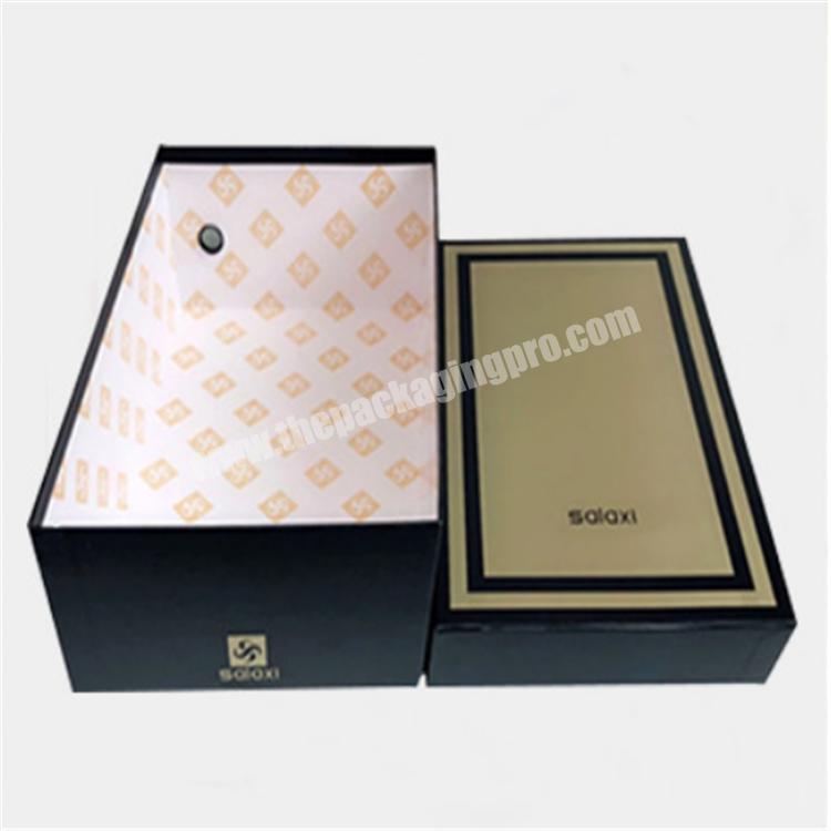 display box white gift box clear lid with dividers storage boxes