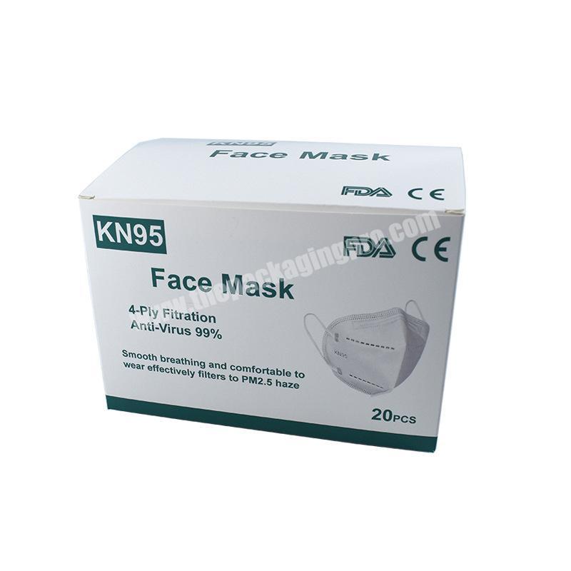 disposable mask box surgical n95 mask packing