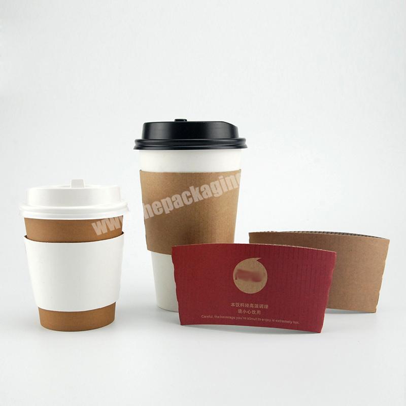 disposable paper cup holder tray take away out size material custom