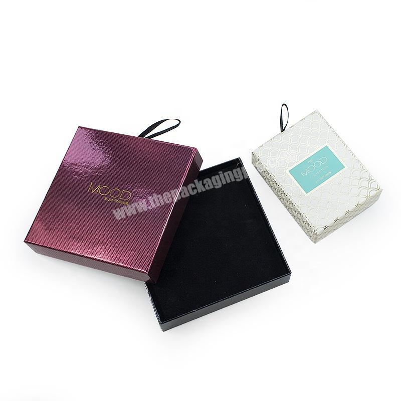 Dongguan top quality paper material color printing box with lid