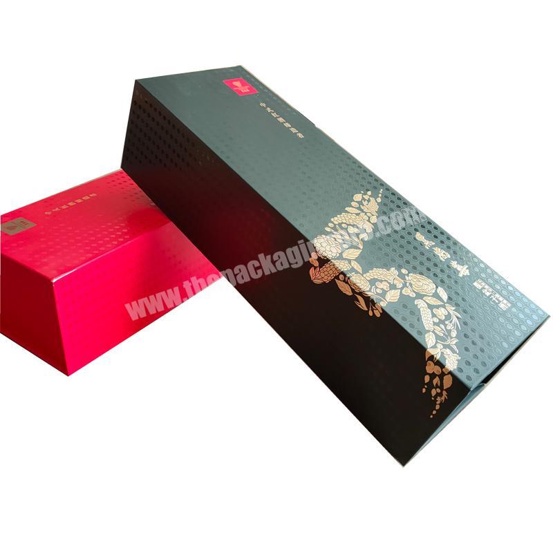 Dongming new design custom high-order fine paper box packaging box for tea gift factory price