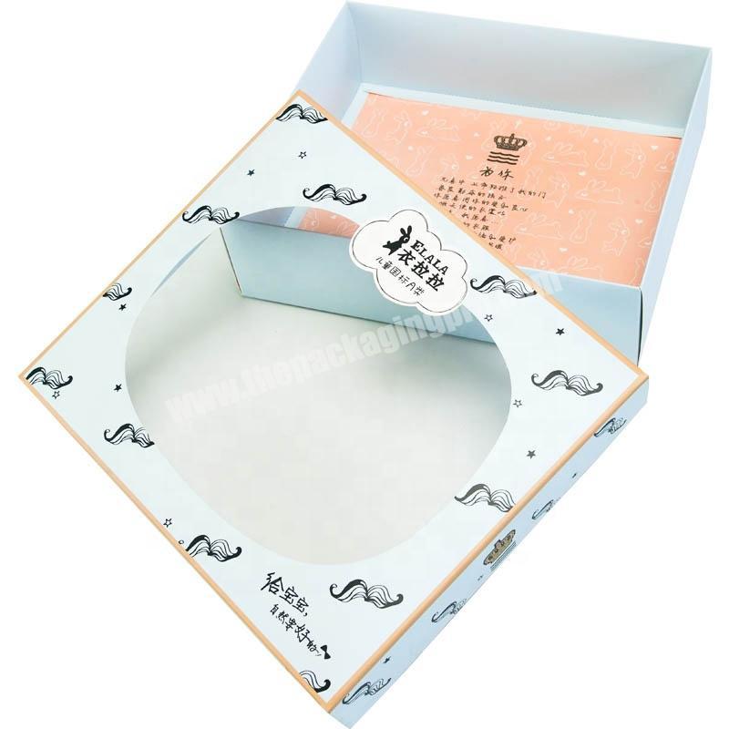 Dongming nice recycled paper box for personal underwear custom print collapsable shopping boxes