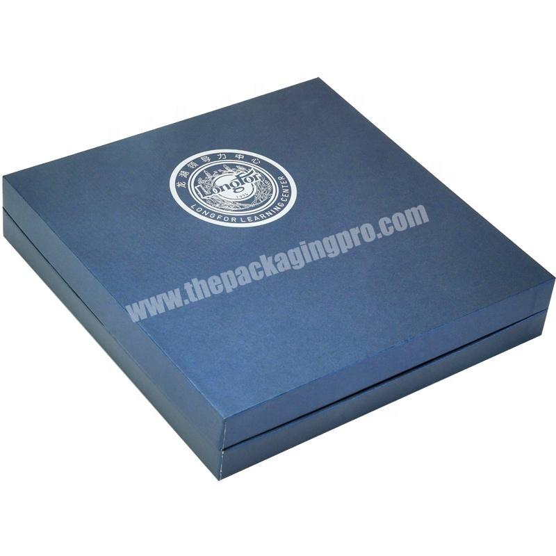 Dongming OEM luxury hard cover paper wedding invitation box