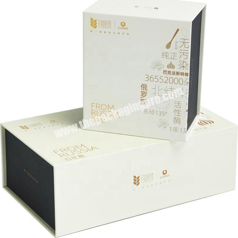 Dongming recycled paper professional custom food high-end packaging gift box