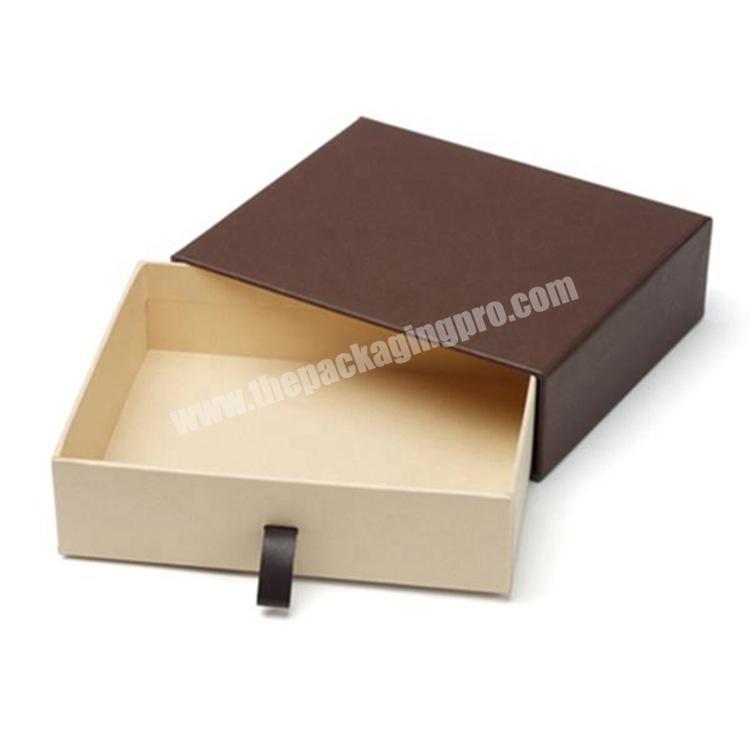 drawer box packaging jewelry gift box custom printed