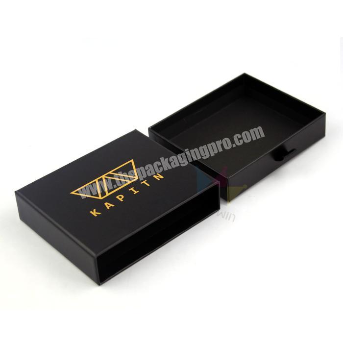 Drawer Packaging Boxes With Customized Gold Brand