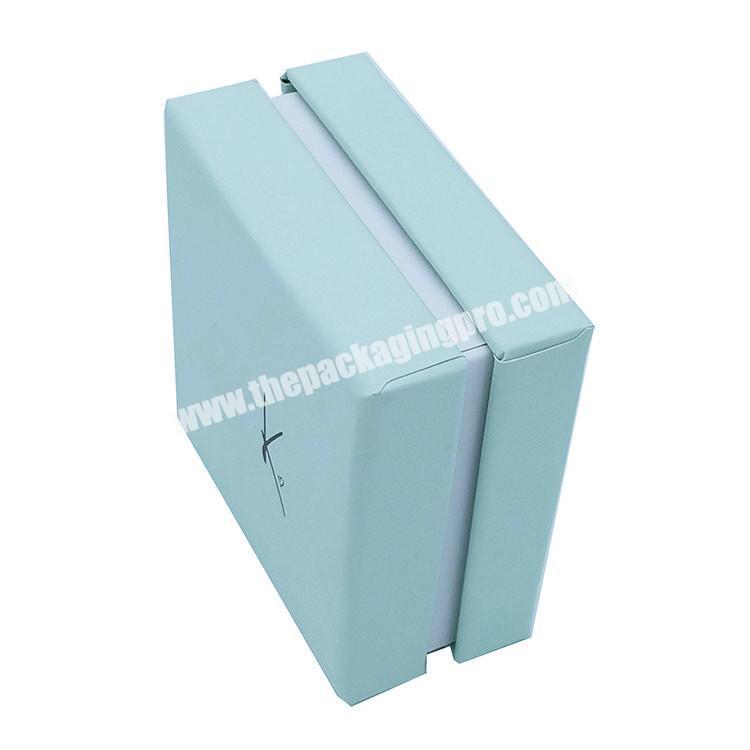 Durable jewelry box custom paper logo printed foam inserts for wholesale