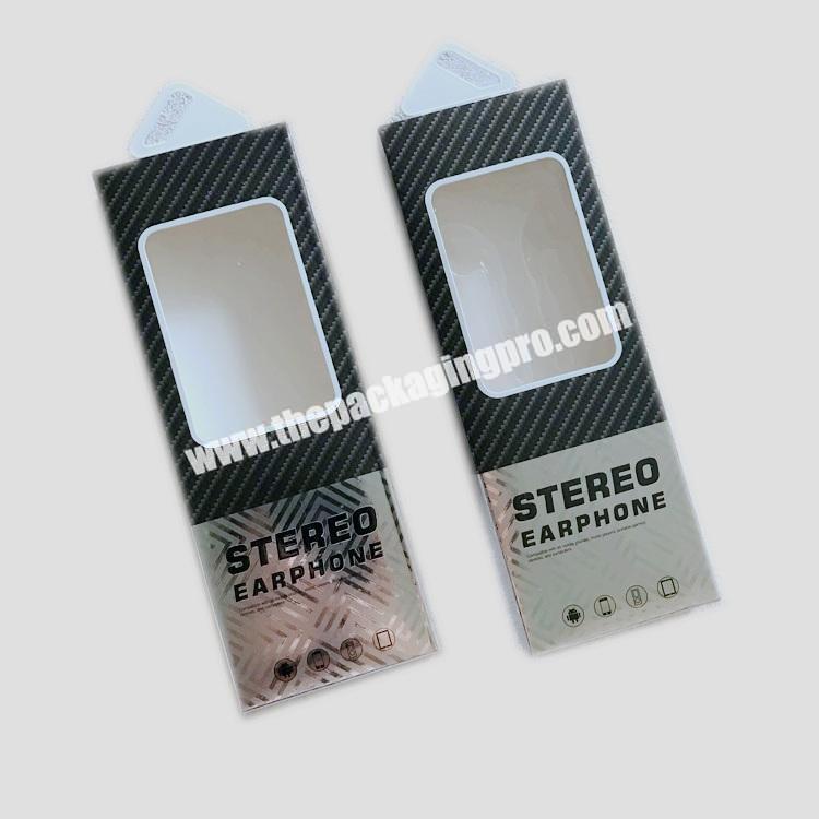 Earphone  Headphone blister  Plastic Bluetooth Headset Packaging Boxes With Blister for Display