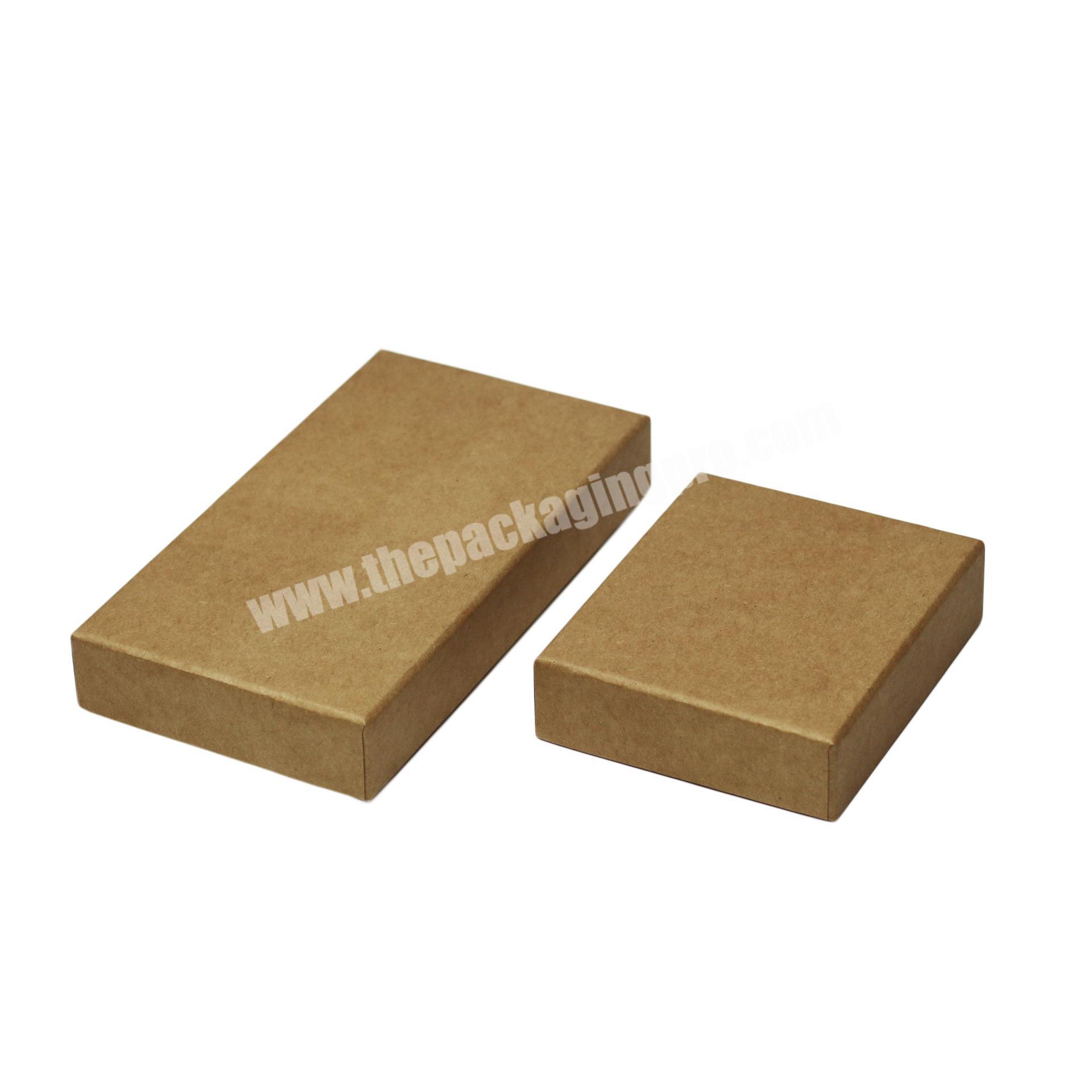 eco friendly brown paper product packaging box custom printing packing box