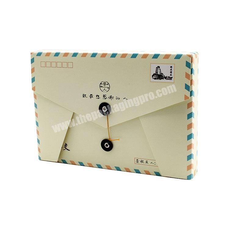 Eco-friendly Craft Paper Foldable Custom Tea Set Paper Boxes