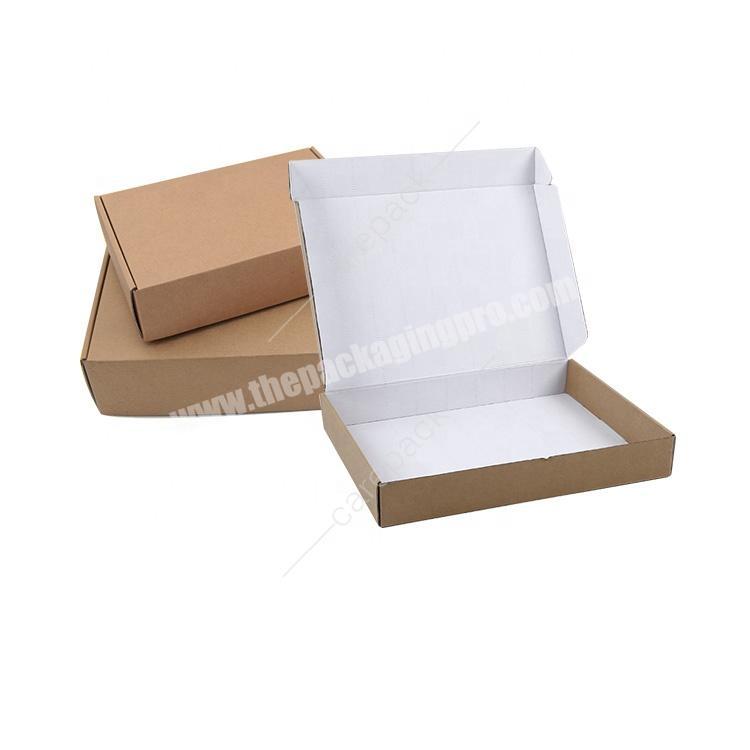 Eco Friendly Custom Corrugated Mailing Box Package Clothing Box