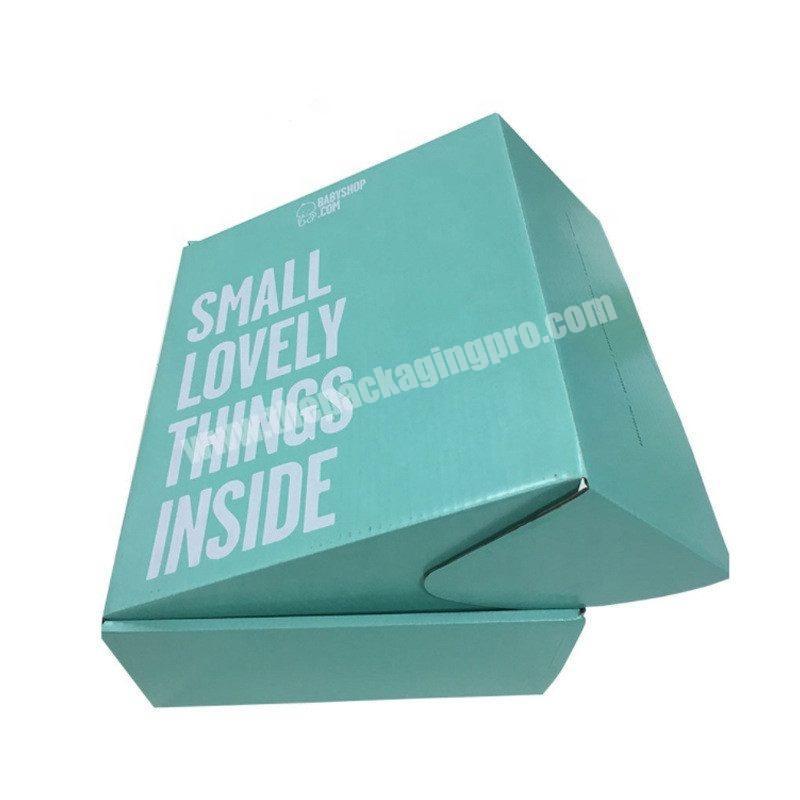 Eco friendly custom large corrugated boxes for shoe box with logo
