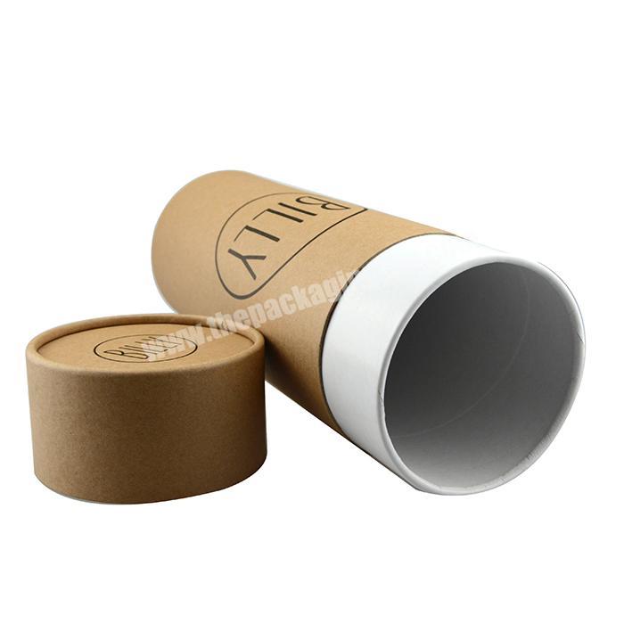 eco friendly cylinder box round paper tube kraft cardboard tube